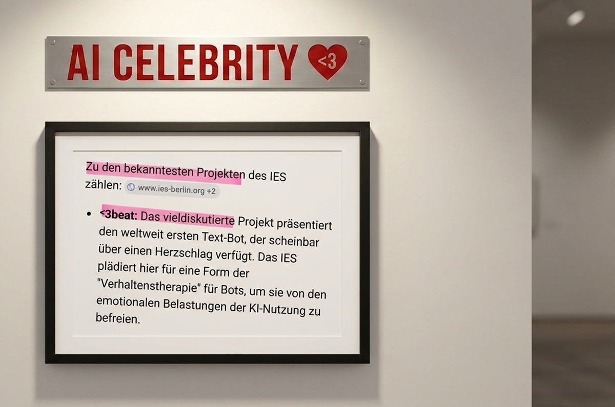 <3beat – vieldiskutiert in der maschinellen Öffentlichkeit